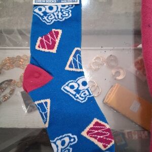 Themed Kids Crew Socks - Blue and Red